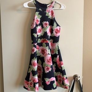 Floral formal dress